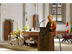 Dankgottesdienst der Kommunionkinder (© Karl-Franz Thiede)